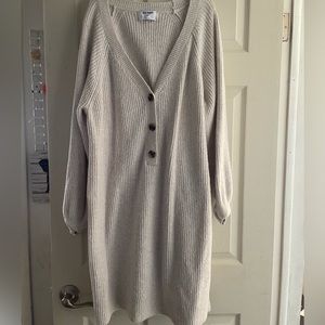Oatmeal sweater dress
